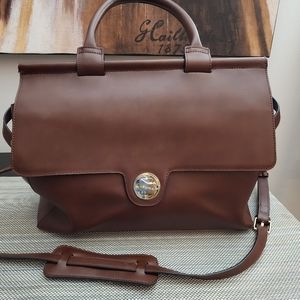 Jemma Emma 37 dark brown leather handbag
